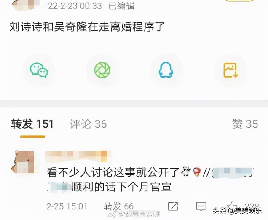 吴奇隆和刘诗诗什么时候离的婚(刘诗诗)