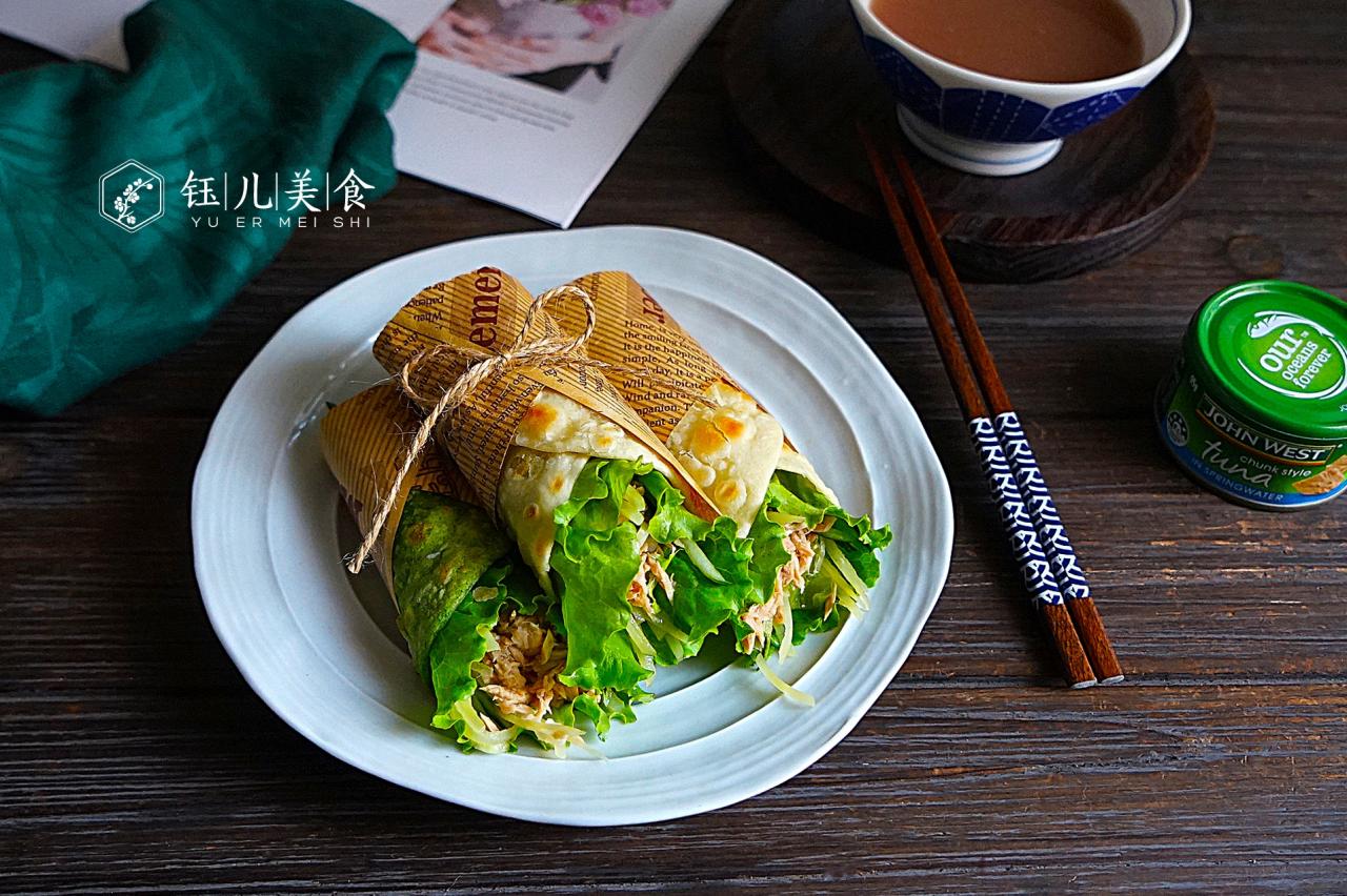 金枪鱼菠菜煎饼(金枪鱼菠菜煎饼)