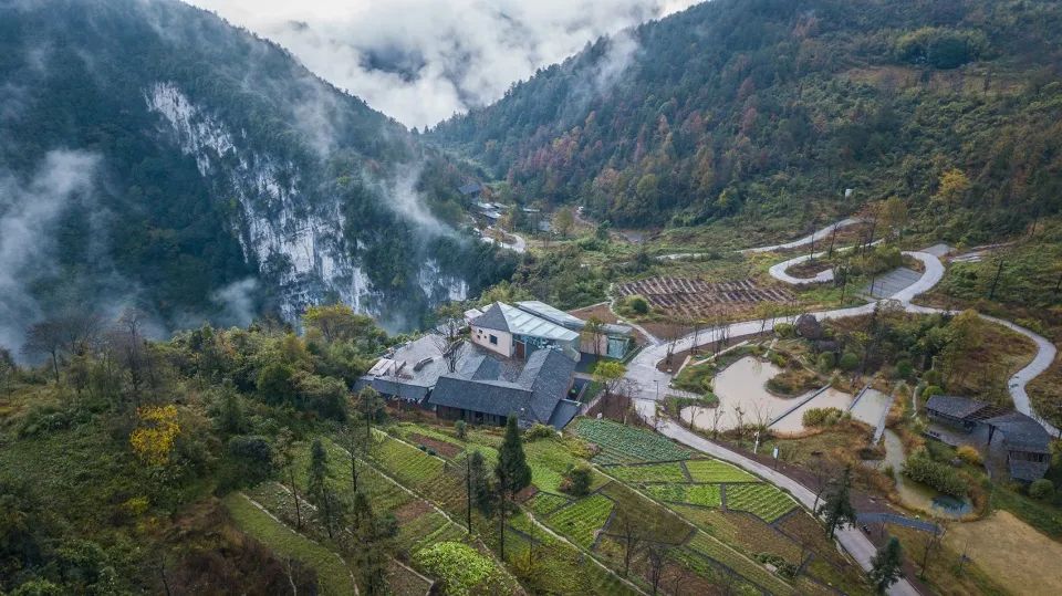 新农村规划建设图，新农村风景图片