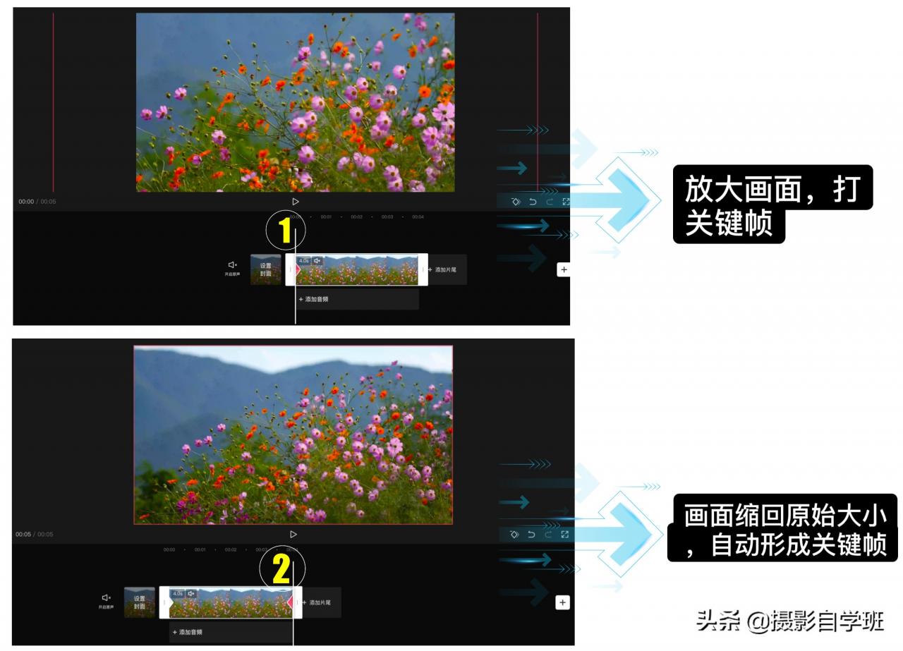 5种情况你会用到关键帧(剪辑视频常见的用法)