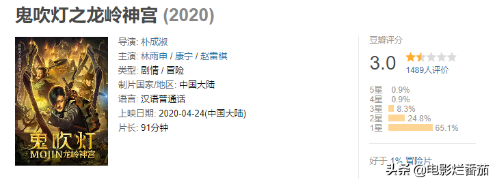 鬼吹灯 电视剧(《鬼吹灯》系列有哪些比较好看的电影电视剧推荐一下)